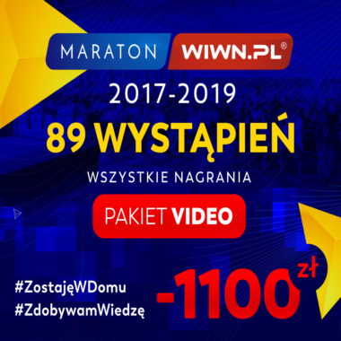 89 NAGRAŃ WIDEO + AUDIO - Maraton WIWN® 2017 - 2019